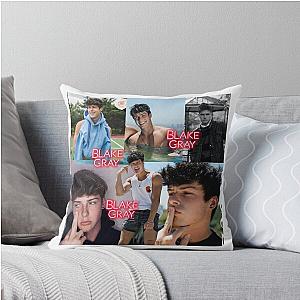 Blake Gray Collage Pillow