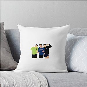 Noah Beck, Blake Gray and Quinton Reeves Throw Pillow was cleaned up to: 
Noah Beck Blake Gray and Quinton Reeves Throw Pillow