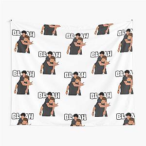 Noah Beck and Blake Gray block written design Tapestry