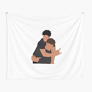 Noah Beck and Blake Gray Tapestry