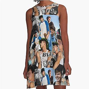 Blake Gray A-Line Dress
