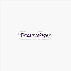 Blake Gray name shadow sticker design