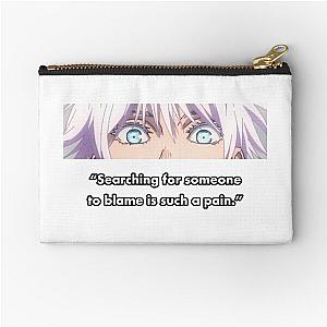 Anime Eyes Sticker - Searching for Someone to Blame Zipper Pouch