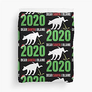 Dear Santa I Blame Amusing Duvet Cover