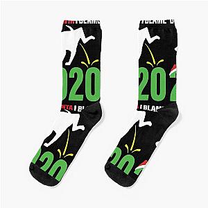 Dear Santa! I Blame 2020 Socks