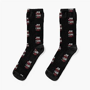 Dear Santa I Blame 2020 Socks