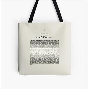 Dont Blame Me Lyrics Tote Bag