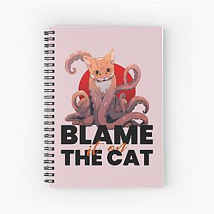 Blame it on the Alien Cat Notebook