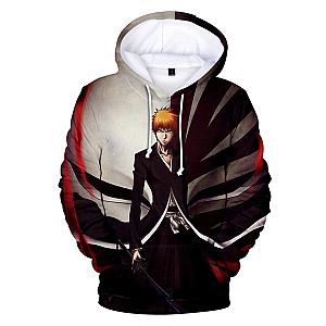 Bleach Hoodies - Ichigo Kurosaki Cool 3D Printing Hooded Sweatshirt