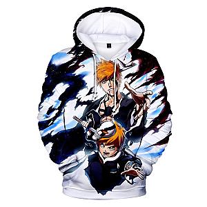 Bleach Hoodies - 3D Printing Anime Harajuku Hooded Sweatshirt