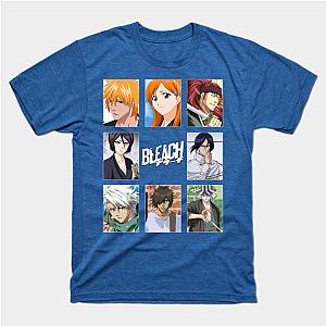 Bleach T-Shirts - Manga Supernatural Bleach Characters T-shirt TP1408