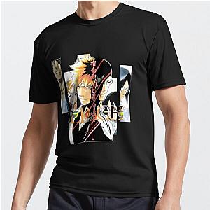 Bleach T-Shirts - Bleach Japan Manga Anime Active T-Shirt RB1408