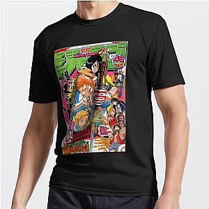 Bleach T-Shirts - Bleach Shonen Jump Print Active T-Shirt RB1408