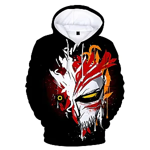 Bleach Hoodies - Bleach Japan Manga Printed 3D Casual Pullover Hoodie