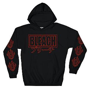 Bleach Hoodies - Bleach Japan Manga Logo Printed Pullover Hoodie