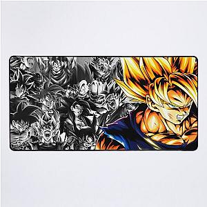 Goku all transformations Desk Mat