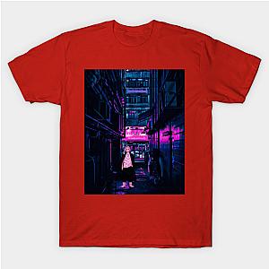 Tokyo Revengers T-Shirts - Portrait of Mikey Tokyo at Night T-shirt