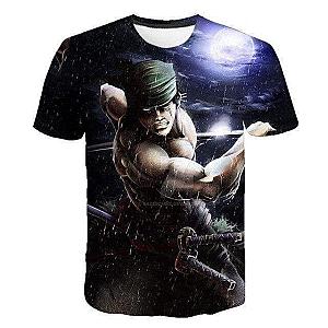 One Piece T-Shirts – Zoro Fan Art One Piece T-Shirts