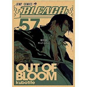 Anime Bleach Poster Retro Japanese Anime Wall Display