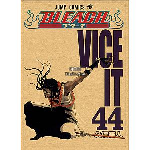 Vintage Anime Bleach Poster on Kraft Paper Japanese Anime Wall Art