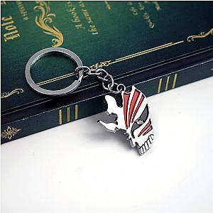 Collectible Anime Bleach Keychain with Character Design