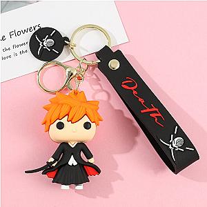 Japan Anime Bleach PVC Model Keychain Collectible Toy Gift