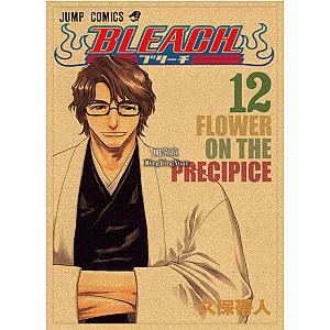 Anime Bleach Kraft Paper Prints Vibrant Wall Art for Anime Enthusiasts