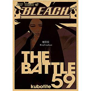 Vintage Anime Bleach Poster Classic Japanese Anime Home Decoration