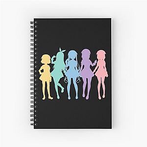 Blend S Main Girls Spiral Notebook