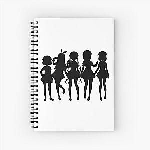 Blend S Main Girls Black Edition Spiral Notebook