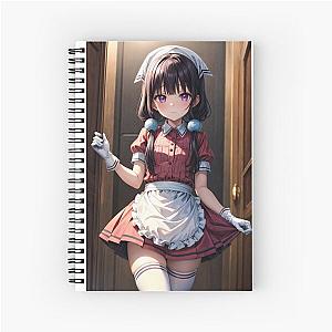 Maika Sakuranomiya Blend S Fanart Spiral Notebook