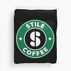 Café Stile Blend S-Inspired Coffee Shop Design Duvet Cover