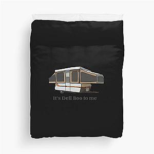 Dell Boo To Me Tri-Blend T-Shirt Duvet Cover