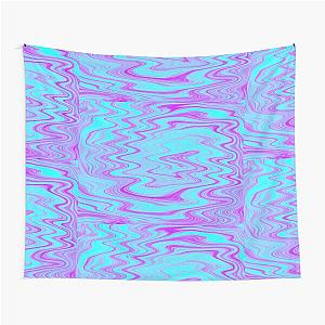 Pink and Teal Blend Tapestry Wall Hanging