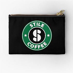 Café Stile Blend S-Inspired Coffee Shop Design Zipper Pouch