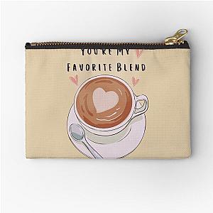 Valentine Zipper Pouch - You’re My Favorite Blend