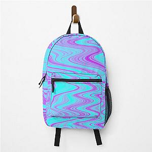 Backpack in Pink and Teal Blend