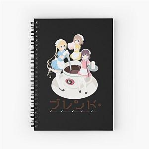 A Cup of Coffee in Blend S Spiral Notebook