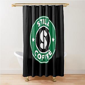 Café Style Inspired Coffee Shop Design Shower Curtain