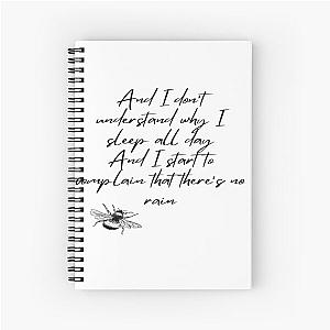 blind melon Spiral Notebook