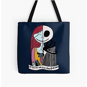 Jack and Sally - Blink 182 I Miss You  All Over Print Tote Bag RB1807