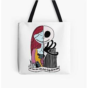 Jack and Sally - Blink 182 I Miss You   All Over Print Tote Bag RB1807