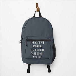 Blink 182 I Miss You 4   Backpack RB1807