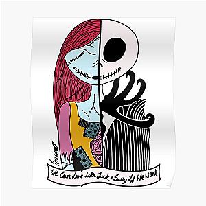 Jack and Sally - Blink 182 I Miss You   Poster RB1807