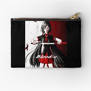 Blood C Zipper Pouch