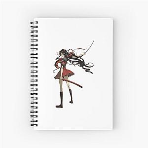 Blood C Anime Tshirt Spiral Notebook