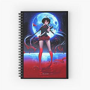 Blood C - Otonashi Saya Anime Poster Spiral Notebook