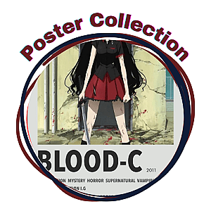 Blood-C Posters