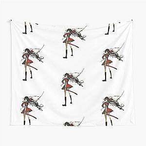 Blood C Anime Tshirt Tapestry