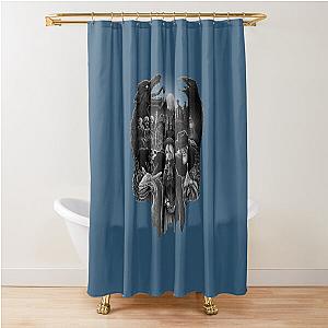 Bloodborne Skull  Shower Curtain